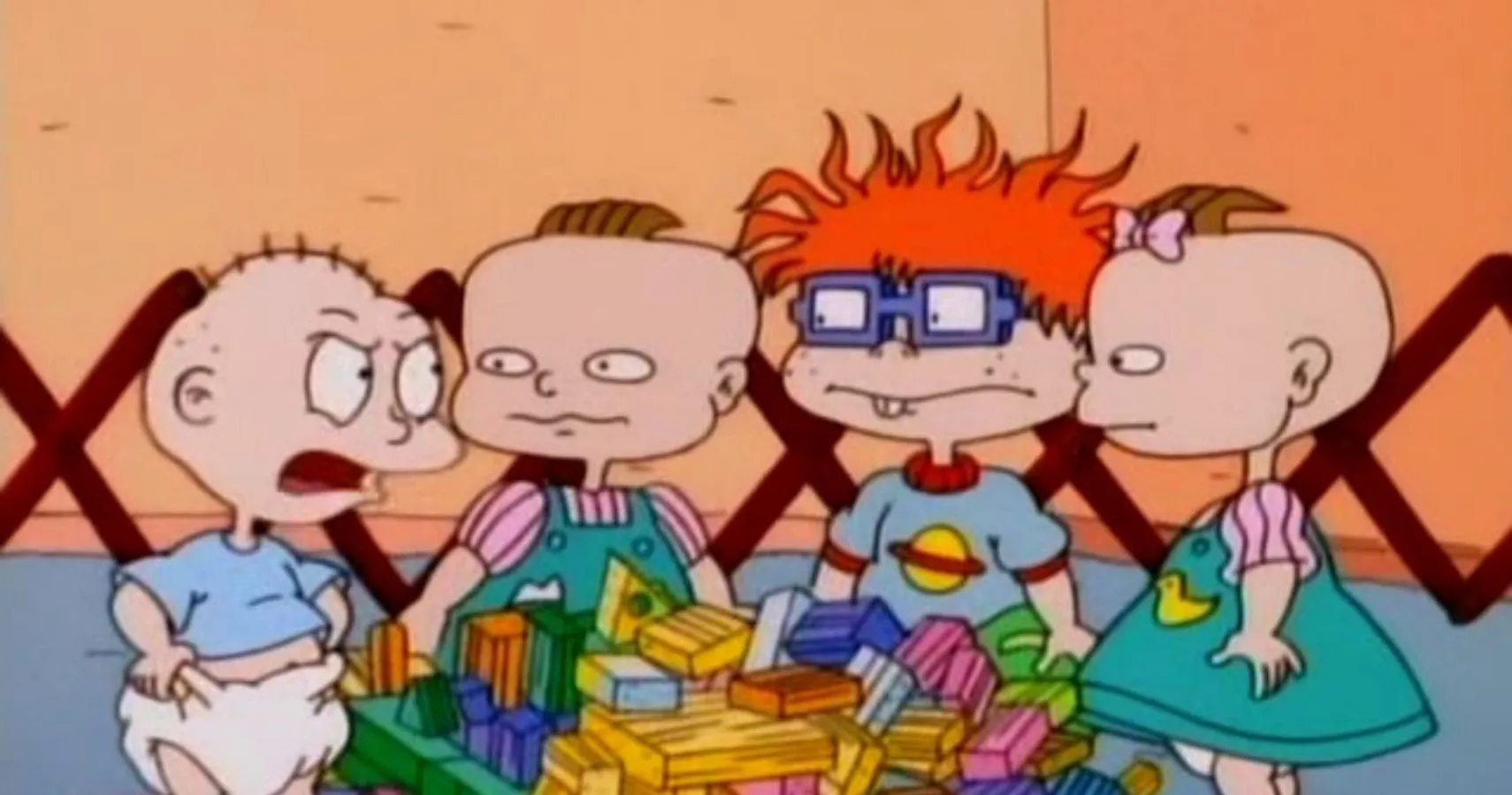 Phil or Lil of Rugrats Crossword